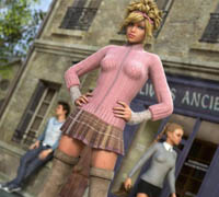 genesis daz3d poser 資源包