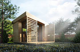 VRay2.0 for sketchup室內外渲染教程