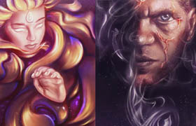 TutsPlus - Fantasy Digital Portraits
