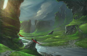 Udemy - Digital Landscapes  Painting Environments with Photoshop