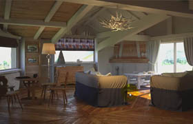 Visschool - Alpine Chalet