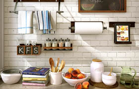 3dsky - Kitchen set PB 02