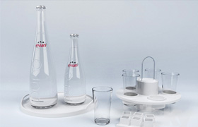 ?Evian mineral water