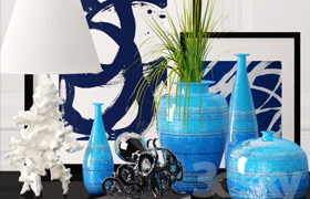 Decoration set by Ethan Allen  ?