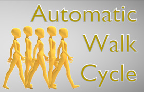 Blender Addon - Automatic Walk Cycle