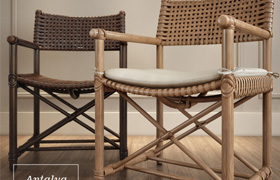 Antalya Arm Chair by McGuire