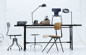 Definline modernist showroom free 3d model scene  ?