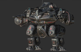 【正版】3Ds Max 重機甲戰士制作全流程教學