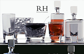 ?Restoration Hardware Pierpont Barware Collection
