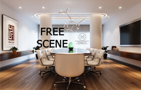 DESIGN FOR MEETING ROOM - 3d model