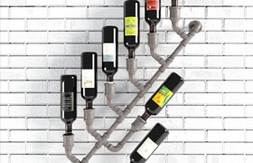 8x Industrial Wine