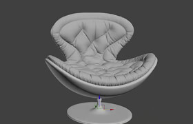 Modeling armchair 3d max and marvelous designer  ?