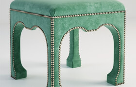 Century Furniture Chow Ottoman  ?