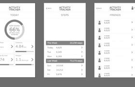 ?Lynda - Designing an Animated App UI with Illustrator