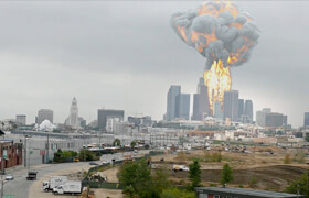 hero獨(dú)家nuke核爆炸特效合成案例