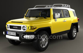 Hum3D - Toyota FJ Cruiser with HQ interior 2010