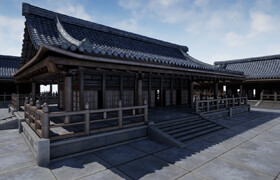 Cubebrush - Asian Temple - UE4  ?