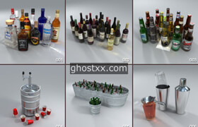 DigitalXModels - 3D Model Collection - Volume 2 Booze
