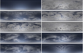 ArtStation Marketplace - 90+ HDR Clouds with masks