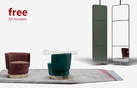 3D Models Bedroom Baxter  Evgeniy Andrianov  ?