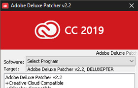 Adobe Deluxe Patcher 2.2 for Adobe 2019  ?