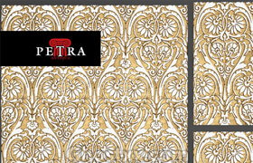 Petra 墻面雕花浮雕模型