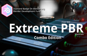 Extreme PBR for Blender - Blender 材質預設和管理器