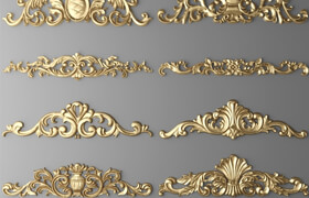 Stucco. Set.