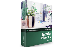 CGAxis - 3D Models Collection Volume 111 - Interior Plants V   ?