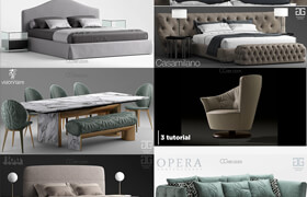 Gogolov artem 頂級國外家具建模實錄教程P10