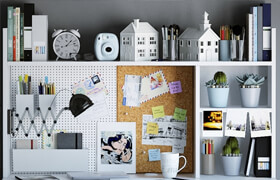 Decorative set for your desktop