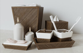 Decorative set Creative Bath, Spa Bamboo Collection ?