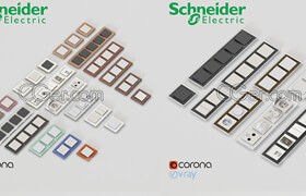 3dsky free 開關插座模型合集