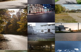 Automotive Backplates+hdri
