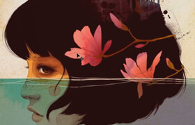 Domestika - Illustration Techniques with Digital Watercolor - Ricard López Iglesias (Spanish with Eng Subtitles)