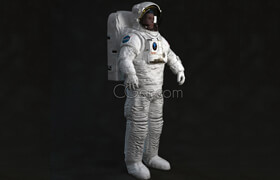 ?Turbosquid - Astronaut Rigged - 3dmodel
