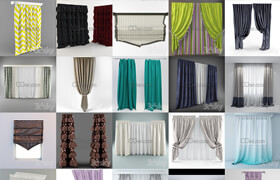 3ddd/3dsky Decoration Curtain 窗簾 P2
