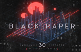 Creativemarket - MiksKS Black Paper Textures   ?