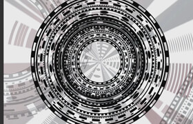 Skillshare - Photoshop for Lunch? - Create HUD Rings - Repeat Transform, Filters & Textures
