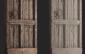 LevelUp - Creating an Aged Wood Texture in Substance Designer - Derk Elshof