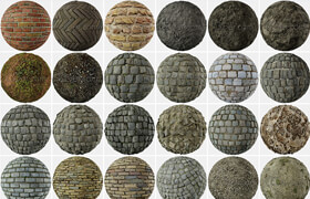 Texturehaven - 52 PBR maps (8k)