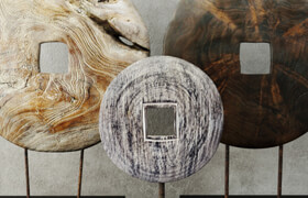 Albesia &amp; Teak Wood Table Top Decoration  ?