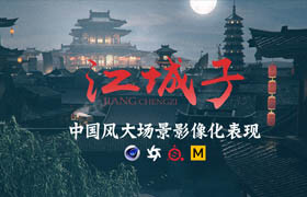 【正版】國風概念影像《江城子》大場景影像化表現創作課