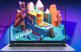 【正版】C4D 創意暢想故事《外星人出逃計劃》創作全案