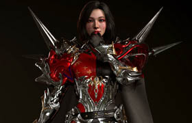 【正版】次世代角色《韓式女戰士》創建流程