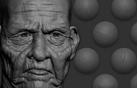 Artstation - Face Details VDM Brush Zbrush 筆刷