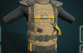ArtStation - ULTIMATE Strap & Buckles - zbrush 筆刷