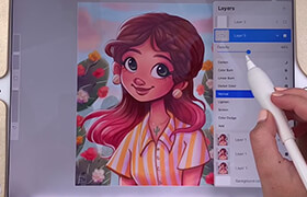 21 Draw 網站的17部插畫教程