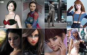 DAZ3D - character 20210320