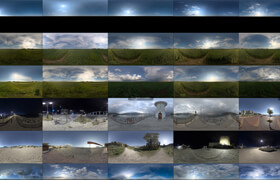 Polligon Textures - HDRI Sky Archive - 材質